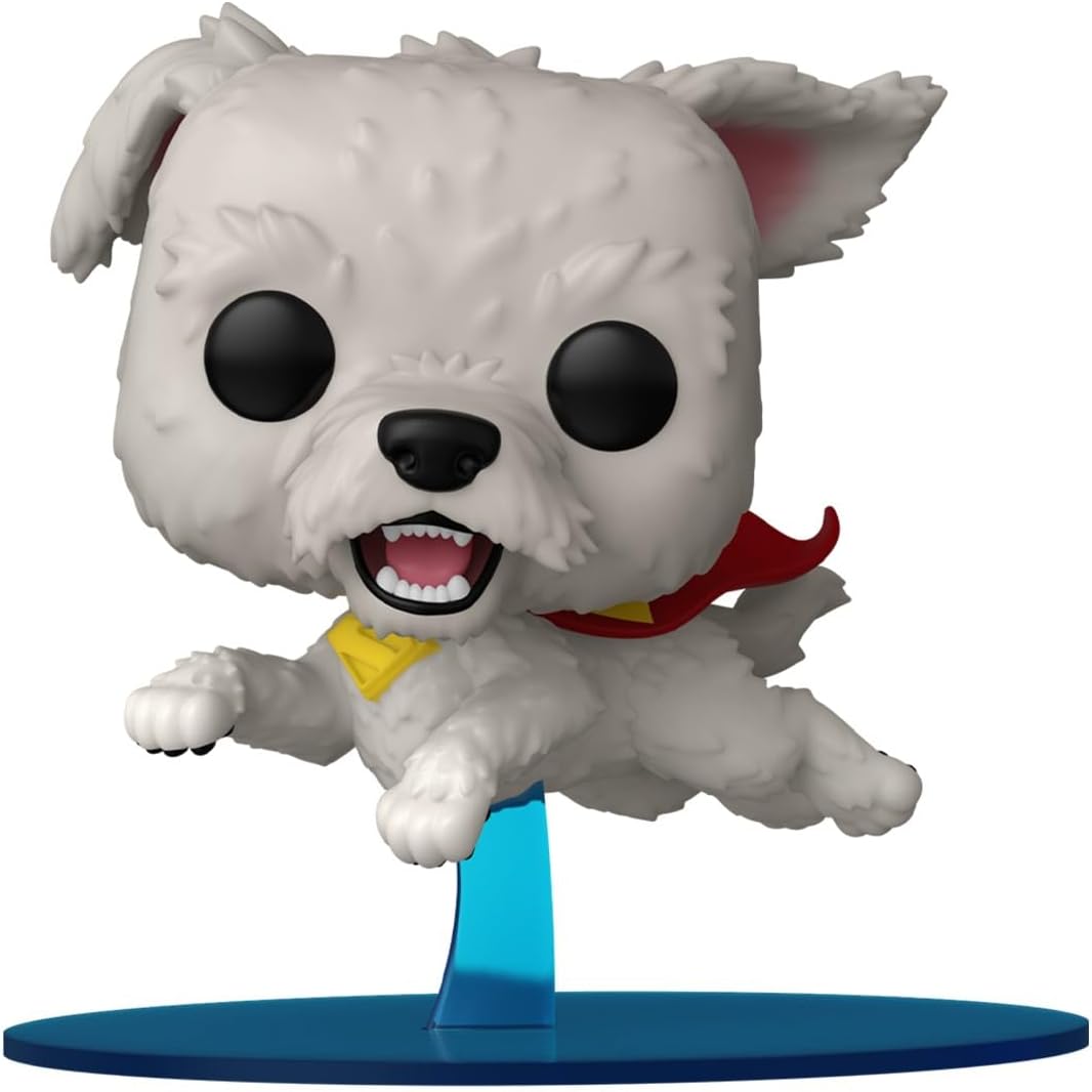 Funko Pop! Heroes DC Superman 2025 – (565) Krypto Vinylfigur Hund 9cm