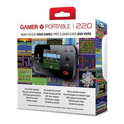 My Arcade - Gamer V Portable 220 - Console Portatile 220 Giochi Videogiochi