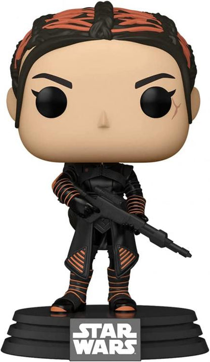 Funko Pop ! Star Wars Mandalorian - Fennec Shand (483) Vinyl Figure 9Cm Sw Nuovo