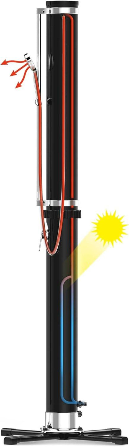 Doccia Solare 35L Bestway SolarFlow - Soffione Regolabile e Portaoggetti
