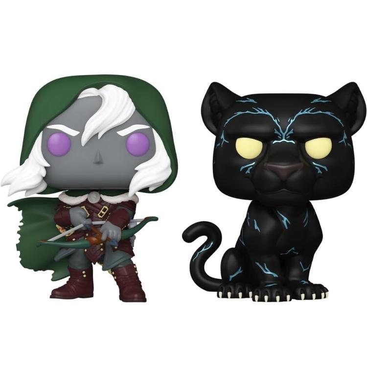 Funko Pop! Games Dungeons & Dragons – (2er-Pack) Drizzt & Guenhwyvar Vinylfigur