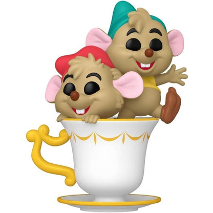 Funko Pop! Disney Cinderella 75th - (1544) Jaq & Gus In Cup - Cinderella's 9cm