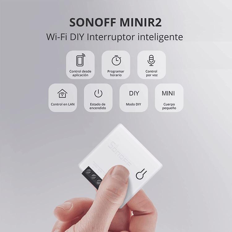 Sonoff 2 Stück Mini R2 Smart Switch DIY WLAN-Schalter Google Alexa
