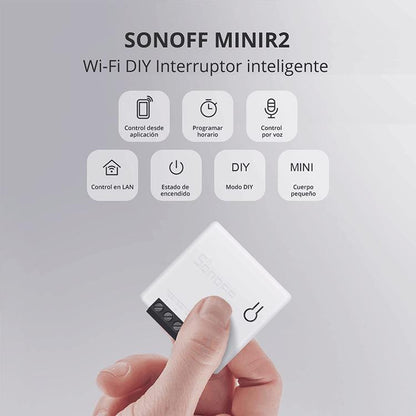 Sonoff 2 Stück Mini R2 Smart Switch DIY WLAN-Schalter Google Alexa