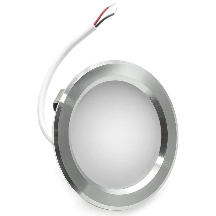 Faretto Led Rotondo Slim 3W 240Lm Da Incasso Opaco Luce Bianco Naturale Un-P60An