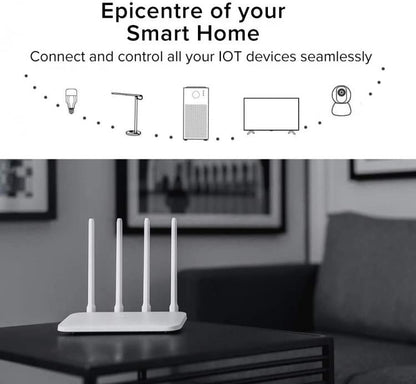 Xiaomi Mi Router 4C Dvb4231Gl Wifi 2.4Ghz / Ethernet 4 Antenne 300Mbps Porte Lan
