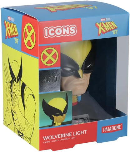 Paladone Icons Wolverine Light Marvel X-Men LED Tischlampe Icon 11cm