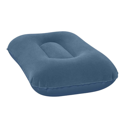 Cuscinetto rettangolare gonfiabile campeggio 42x26 cm