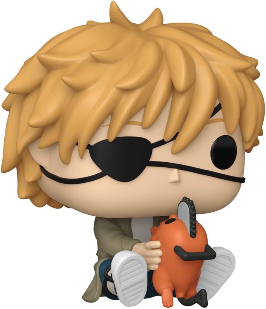 Funko Pop! Animation - Chainsaw Man (1971) Denji With Pochita Vinyl Figur 9cm