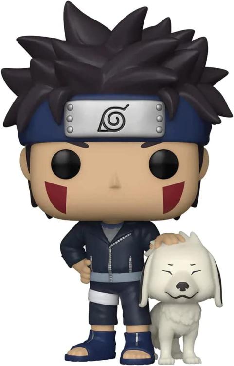 Funko Pop! Animation Naruto Shippuden – Kiba mit Akamaru (1194) Vinyl-Figur