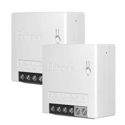 Sonoff 2 Stück Mini R2 Smart Switch DIY WLAN-Schalter Google Alexa