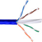 Tecno RJ45 UTP Cat.6 Network Cable 10 Meters Blue Adapter Connector Black