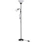 LED Floor Lamp with 2 E27 Lights, Flexible Arm for Reading, Sofa D23-N