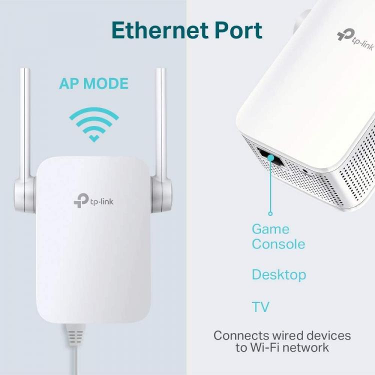 Tp-Link Range Extender 300Mbps WLAN-Repeater TL-WA855RE