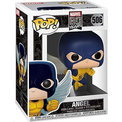 Funko Pop Marvel 80Years 506 Angel Vinyl Figure Warren Worthington Iii Statua