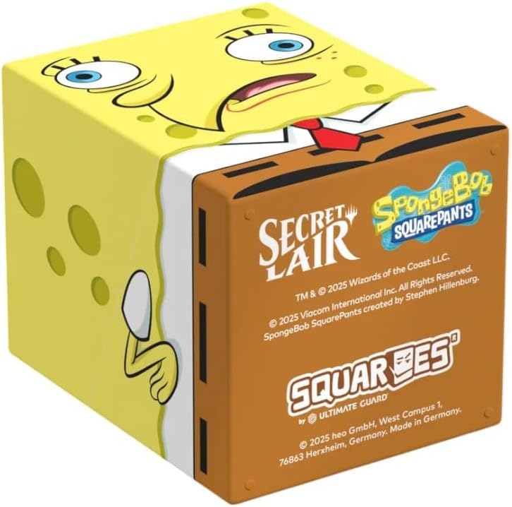 Squaroes Spongebob SB015 (iNteRnEt SEnsAtioN) Box Deckbox Karten TCG
