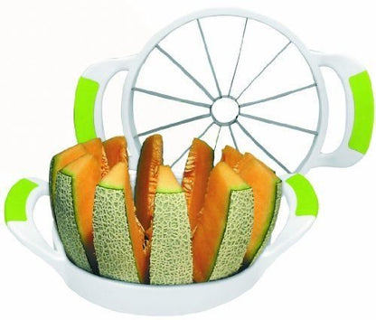 Taglia Melone Affetta Anguria Angurie Frutta Lame Acciaio Inox 12 Fette Cucina