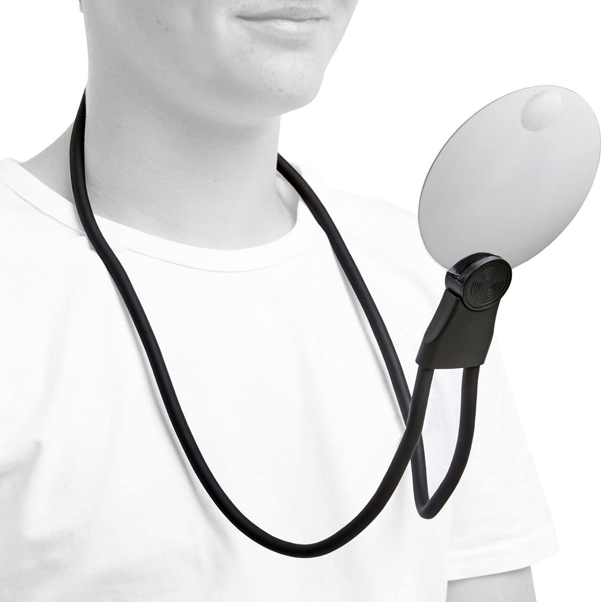 LENTE DI INGRANDIMENTO COLLO MANI LIBERE FLESSIBILE 5X REGOLABILE RICAMO