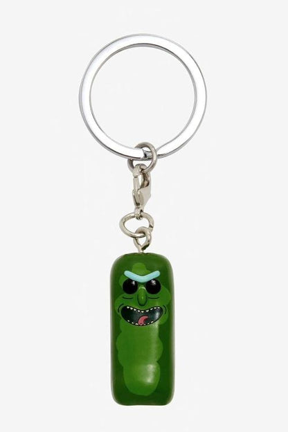 Funko Pop! Schlüsselanhänger Pocket Rick & Morty (Pickle Rick) Schlüsselanhänger Vinyl Figur