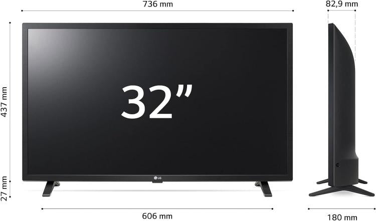 Lg 32" Smart TV 32Lq63006 Full HD LED Wi-Fi DVB-T2 A5 Prozessor Webos 22 Ps4