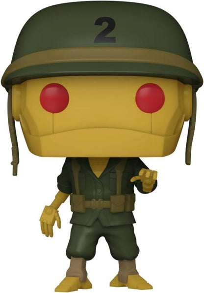 Funk Pop ! Dc Creature Commandos (1481) G.I. Robot Vinyl Figure 9Cm
