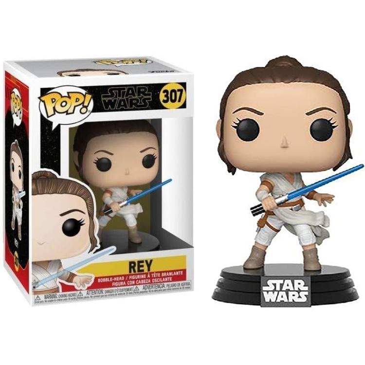 Funko Pop! Star Wars (307) Rey Vinyl Figur 9cm Sammelfigur Statue