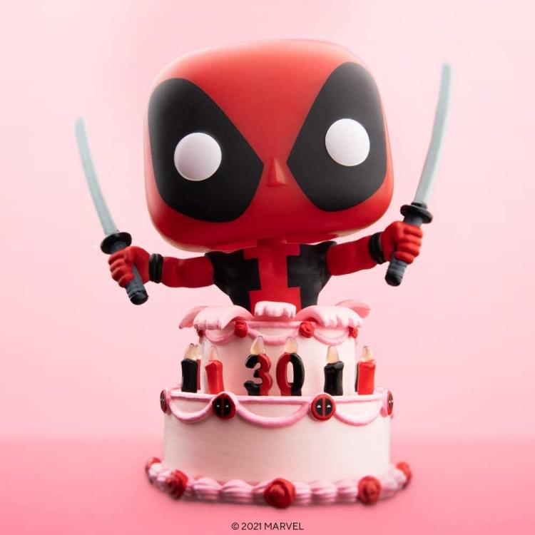 Funko Pop! Marvel Deadpool zum 30. Jubiläum - (776) - Deadpool in Torte Figur 9cm