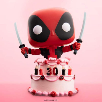 Funko Pop! Marvel Deadpool zum 30. Jubiläum - (776) - Deadpool in Torte Figur 9cm