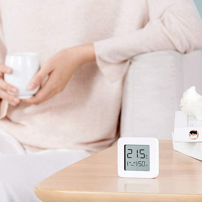 Xiaomi Sensore Smart Monitor Di Temperatura Ed Umidita' Bluetooth Lcd 1.5"Bianco