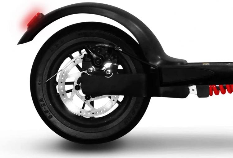 The One Spillo Xl 350W Monopattino 8,5" Led Scooter Elettrico Pieghevole Lime
