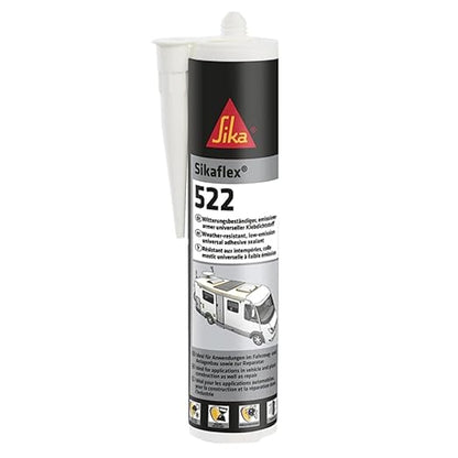 Sika Sigillante STP Caravan e Camper SikaFlex 522 Bianco Nero resistente ad UV e agenti chimici