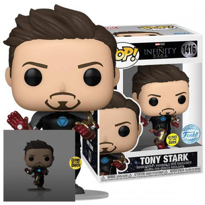 Funko Pop! Marvel The Infinity Saga - (1416) Tony Stark (Iron Man 3) Glow 9cm