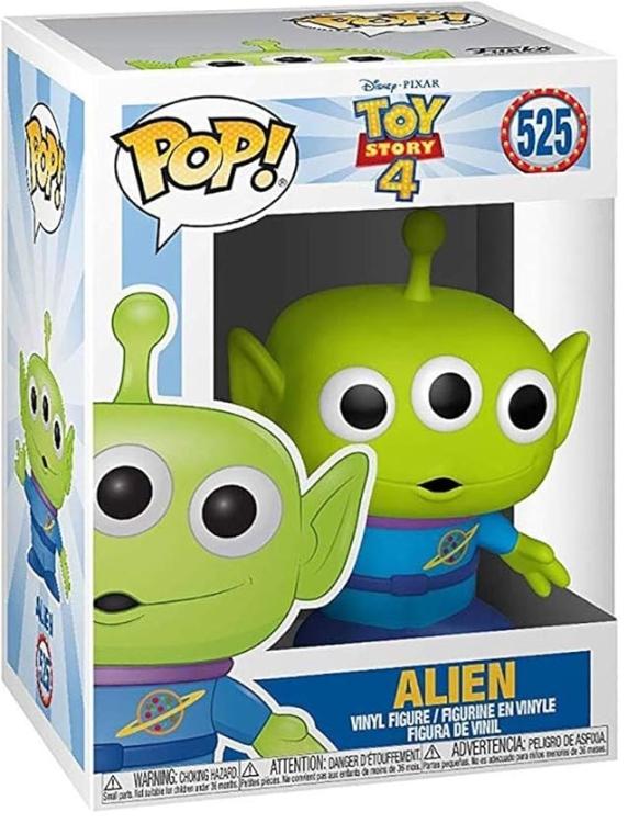 Funko Pop! Toy Story 4 - (525) Alien Vinyl Figure 9Cm Statuetta Da Collezione