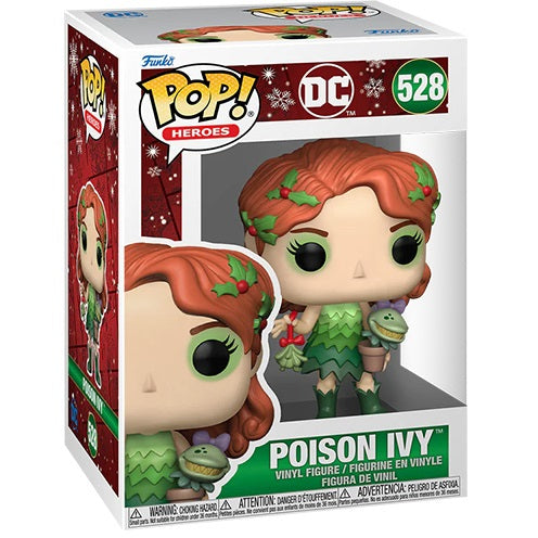 Funko Pop! DC Super Heroes – (528) Poison Ivy Vinyl Figur Holiday 9cm