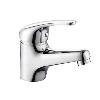 Rubinetto Da Lavabo Miscelatore Monocomando Per Bagno Ottone Cromato Bari 52927