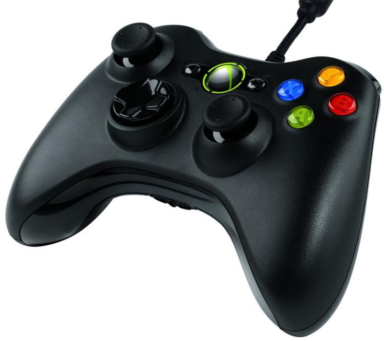 Microsoft Controller Per  Xbox 360 Pc - Windows Originale Joystick Con Filo Pad