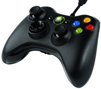 Microsoft Controller Per  Xbox 360 Pc - Windows Originale Joystick Con Filo Pad