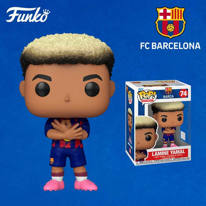 Funko Pop ! Football Barcellona - (74) Lamine Yamal Figure Barca 9cm Calcio