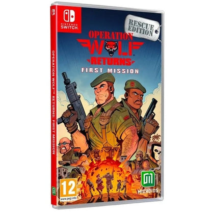 Operation Wolf Returns: First Mission Nintendo Switch Spiel Pal Italienisch Neu