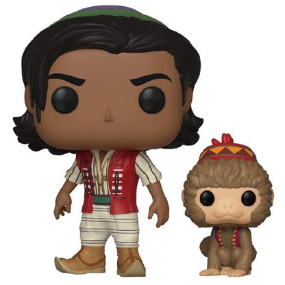 Funko Pop! Disney Aladdin (538) Aladdin aus Agrabah mit Abu Figur Vinyl 9cm