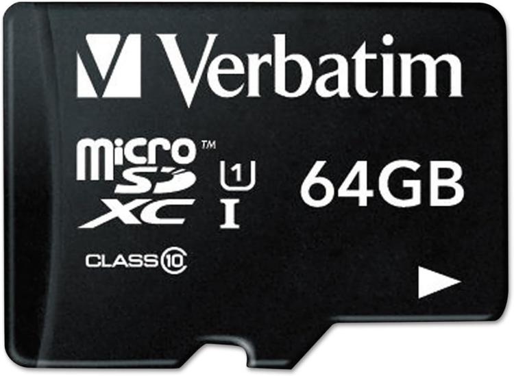 Verbatim Premium microSDHC Speicherkarte 64 GB Micro SD Speicherkarte/Adapter V10 Klasse 10