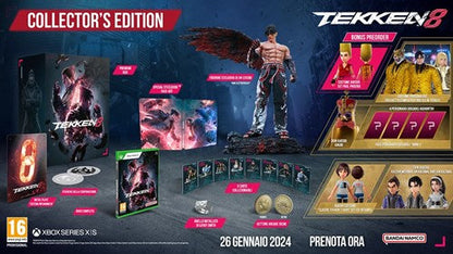 Tekken 8 Collector Edition Ps5: The Lightning Of Fate Edition ITA Playstation 5