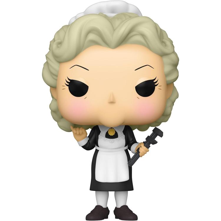 Funko Pop! Retro Toys - Clue (51) Mrs. White mit dem Schraubenschlüssel Vinylfigur 9 cm