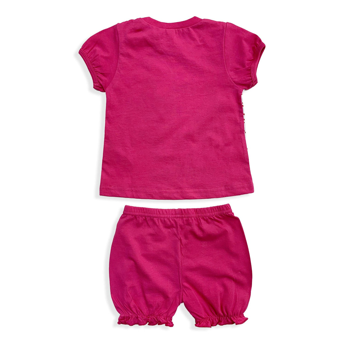 Pigiama Disney Minnie Mouse in cotone mezze maniche neonato bambina 5495