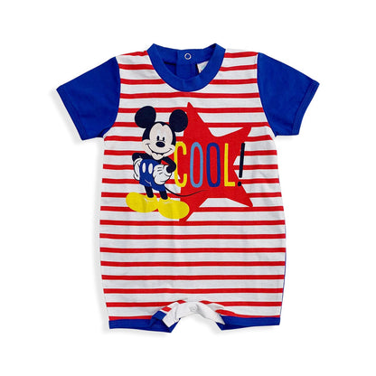 Disney Baby Romper Mickey Mouse lightweight cotton newborn boy 5513