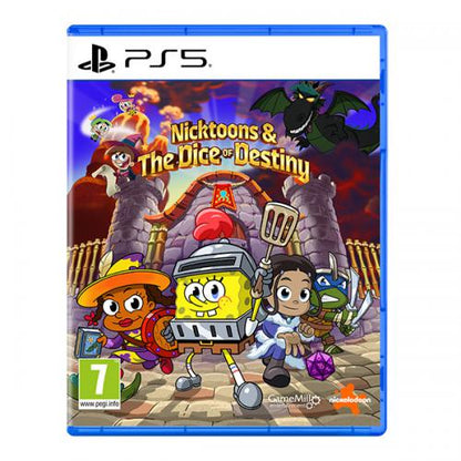 Nicktoons And The Dice Of Destiny PS5 Videogioco Spongebob Playstation 5