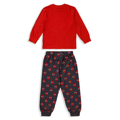 Pigiama Marvel Spiderman lungo ufficiale maniche lunghe in cotone bambino 5571