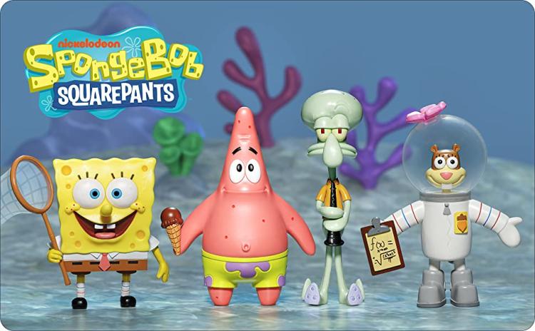 BENDYFIGS - SPONGEBOB SQUAREPANTS (SQUIDDI) TENTACOLO SQUIDWARD TENTACLES FIGURE