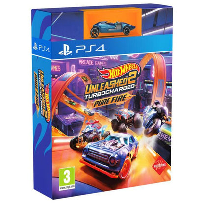 Hot Wheels Unleashed 2 Turbocharged Pure Fire Edition PS4 Videospiel PS4 Pal Ita