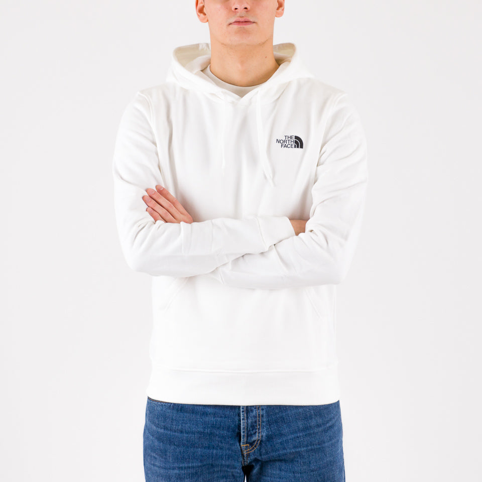 The North Face Felpa da uomo  con cappuccio e stampa Seasonal Graphic Hood NF0A7X1PN3N1 white